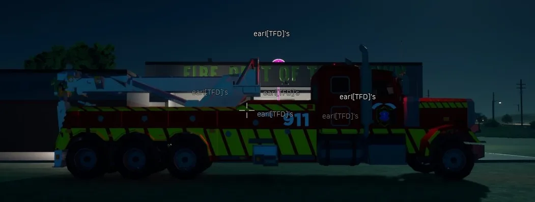 Fire Department of Tiny Town (Station 19's) reserve Ladder